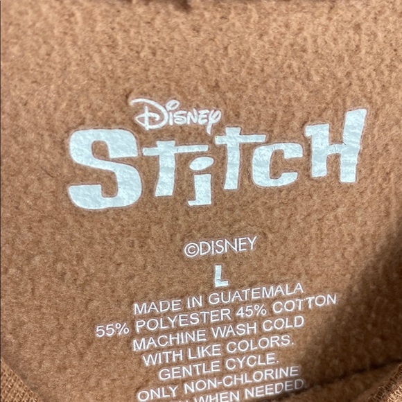 Disney Stitch Logo Sweatshirt in Brown - Picture 2 of 5